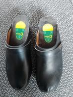 Klompen hout/leer maat 46, Ophalen of Verzenden, Zo goed als nieuw