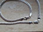 T.KA HAGELNIEUW SET ZILVEREN 925 KETTING MET ARMBAND 31,6 gr, Ophalen, Nieuw, Zilver, Zilver