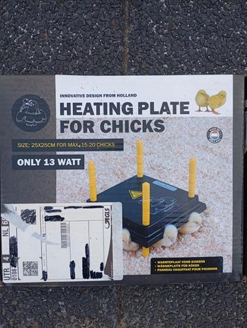 Warmteplaat kuikens 30 cm x 30 cm beschikbaar voor biedingen