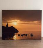 Canvas/linnen schilderij, Huis en Inrichting, Woonaccessoires | Schilderijen, Tekeningen en Foto's, Ophalen, Zo goed als nieuw