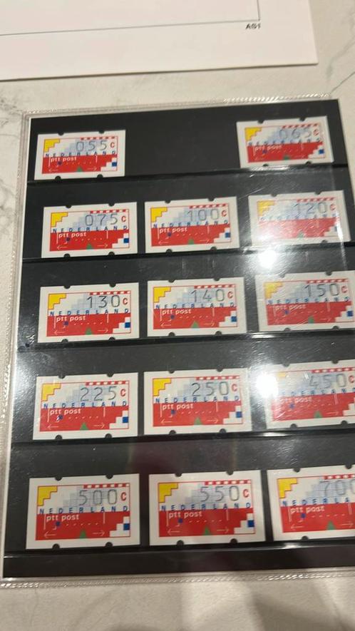 Automaatstroken 1989, Postzegels en Munten, Postzegels | Nederland, Ophalen of Verzenden