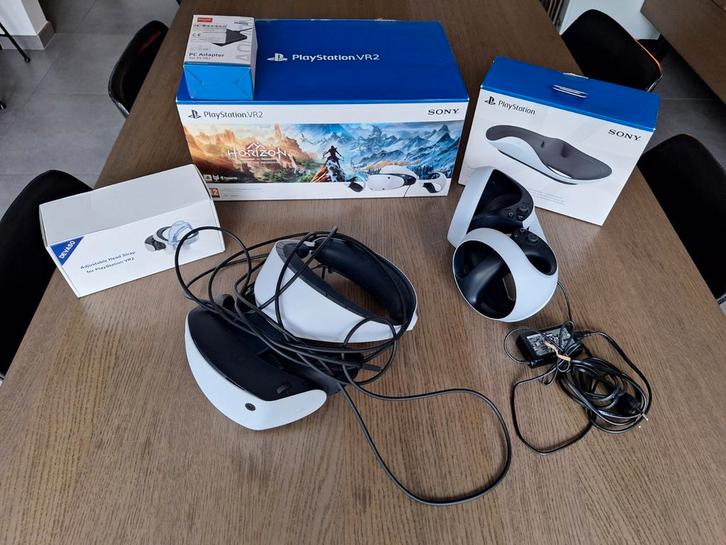 PlayStation VR2 + PC Adapter + Extra Strap, Spelcomputers en Games, Virtual Reality, Ophalen of Verzenden
