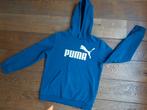 Blauwe Puma hoodie maat 158-164, Gebruikt, Jongen of Meisje, Trui of Vest, Puma