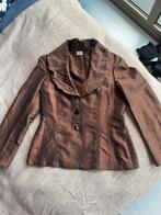 Bruin Jasje - Delmod - Maat M, Kleding | Dames, Maat 38/40 (M), Bruin, Delmod, Ophalen of Verzenden