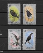 St Lucia 1970 vogels, Verzenden, Gestempeld, Midden-Amerika