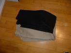 2 Heren pantalons maat 50, Ophalen of Verzenden, Zo goed als nieuw, Maat 48/50 (M), Zwart