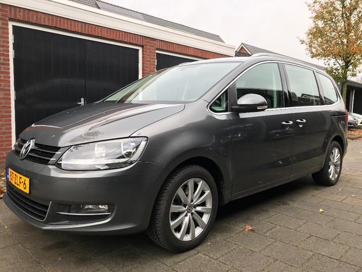Volkswagen Sharan 1.4 TSI 2013 grijs  7 persoons high line!, Auto's, Volkswagen, Particulier, Sharan, ABS, Airbags, Airconditioning