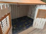 Thijs Strandhuisbed met Achterwand en Slaaplade, Kinderen en Baby's, Kinderkamer | Bedden, Ophalen, 180 cm of meer, 85 tot 100 cm