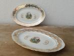 Frans servies, twee schaaltjes., Huis en Inrichting, Keuken | Servies, Ophalen of Verzenden, Overige stijlen, Schaal of Schalen