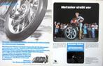 6 vintage reclames banden 77-78 Metzeler Yokohama tyre, Verzamelen, Verzenden, Gebruikt, Overige typen