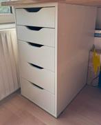 2x Ikea ladekast/ladeblok Alex, Huis en Inrichting, Kasten | Ladekasten, Ophalen, Minder dan 50 cm, 5 laden of meer, Zo goed als nieuw