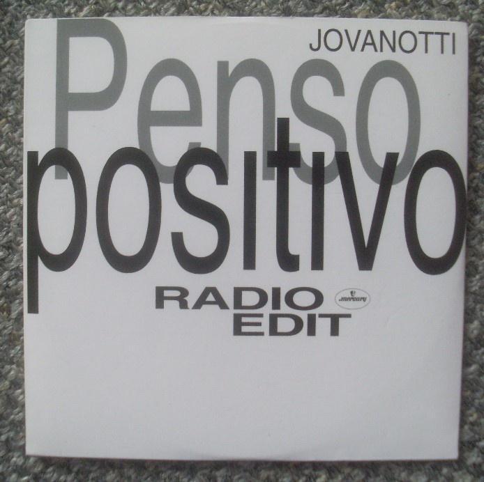 Jovanotti - Penso Positivo (CD-single) PROMO, Cd's en Dvd's, Cd Singles, Zo goed als nieuw, Pop, 1 single, Ophalen of Verzenden