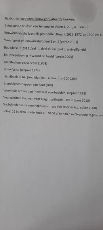 Technische boeken beschikbaar voor biedingen