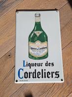 Cordeliers emaille bord Origineel koekelenberg, Ophalen of Verzenden, Zo goed als nieuw, Reclamebord