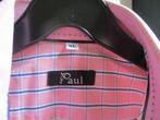 mj/PAUL/overhemd/mt XL roze met streep /l. mouw/ALS NIEUW!, Paul, Verzenden, Zo goed als nieuw, Roze