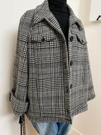 BA&SH oversized coat / jas pied de poule maat S/M, Kleding | Dames, Jassen | Winter, Ophalen of Verzenden, Zo goed als nieuw, Maat 38/40 (M)