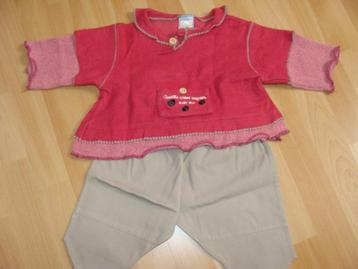 Roze 2-delig setje *Baby Blu* beschikbaar voor biedingen