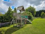 Jungle gym speeltoestel met brandweerstang, schommel en brug, Kinderen en Baby's, Speelgoed | Buiten | Speeltoestellen, Ophalen