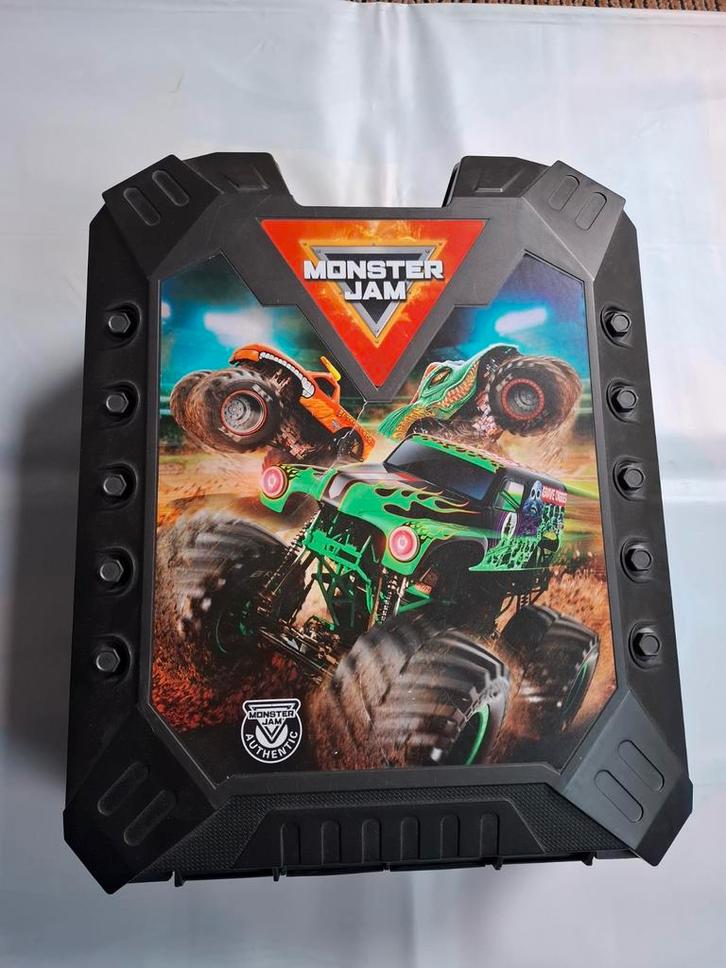 Monster Jam Opberg Koffer., Kinderen en Baby's, Speelgoed | Speelgoedvoertuigen, Ophalen of Verzenden