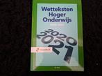 Wetteteksten Hoger Onderwijs  2020-2021, Gelezen, Noordhoff, Beta, HBO