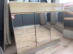 Vintage spiegelkast met 3 deuren, Huis en Inrichting, Badkamer | Badkamermeubels, Ophalen, Gebruikt, Overige typen