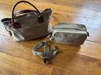 Gabol tas met bijpassende toilettas, Ophalen, 30 cm of meer, Beige, Minder dan 35 cm