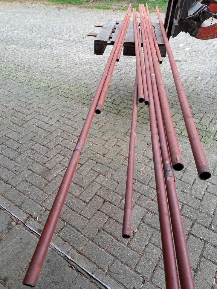 Buizen 125 meter, diameter 2 t/m 5 cm., Doe-het-zelf en Verbouw, Metalen, Zo goed als nieuw, Ophalen