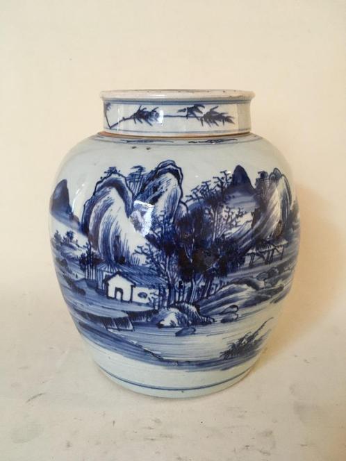 Antieke Chinese porseleinen gemberpot, 18e eeuw, Antiek en Kunst, Antiek | Porselein, Ophalen