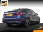 Audi A3 Limousine 35 TFSI Black Edition Sport, Orig NL 1e Ei, Stof, 4 cilinders, Blauw, Origineel Nederlands