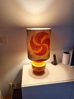 Vintage Oranje Schemerlamp, Ophalen, Stof, Gebruikt, Vintage