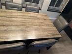 Eetkamer stoelen GRATIS af te halen per direct, Ophalen, Overige materialen, Gebruikt, Grijs