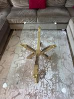 Glazen Salontafel, Huis en Inrichting, Tafels | Salontafels, Ophalen, 100 tot 150 cm, 50 tot 100 cm, Minder dan 50 cm