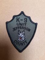 K 9 police bewaking, Verzenden, Overige soorten, Overige gebieden, Embleem of Badge
