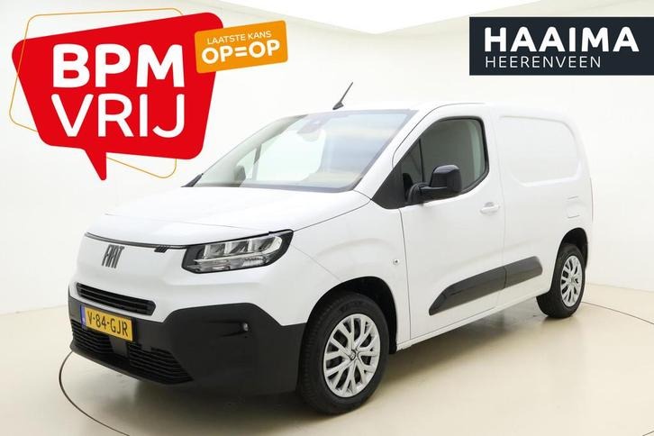 Fiat Doblò 1.5 BlueHDi 100pk S&S L1 1000kg | NIEUW | BPM-vr, Auto's, Bestelauto's, Bedrijf, Te koop, ABS, Airbags, Airconditioning