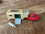 Matchbox Dodge Tractor met Horse Van, Hobby en Vrije tijd, Modelauto's | 1:50, Ophalen of Verzenden, Gebruikt, Bus of Vrachtwagen