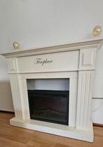 Schouw + haard, Ophalen of Verzenden, Gebruikt, Vrijstaande haard, Elektrische haard