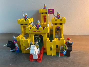 Lego ridders kasteel geel set 375, 100% compleet en mooi!