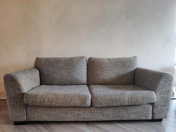 Gratis 2,5 zits bank - beige gemêleerd