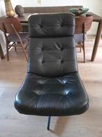 Havberg Ikea Scandinavische Draaifauteuil Leer, Ophalen, Gebruikt, 75 tot 100 cm, Leer