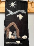 Gevilt Kerststal Wandkleed, Diversen, Kerst, Ophalen of Verzenden, Nieuw