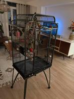 Vogel kooi voor papagaaien of vogels, bonte boer, op wielen, Dieren en Toebehoren, Ophalen of Verzenden, Zo goed als nieuw, Metaal