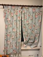 Gordijn met roede voor klein raam (88x110 cm), Huis en Inrichting, Ophalen, Gebruikt, 50 tot 100 cm, Wit