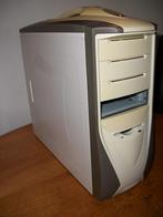 PC Behuizing computer kast Casey Grijs-wit, Ophalen of Verzenden, Gebruikt