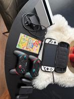 Nintendo Switch OLED + Extra Controller + Game, Spelcomputers en Games, Games | Nintendo Switch, Ophalen, Eén computer, Zo goed als nieuw
