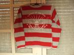 Goedkoop rood grijs college shirt C'76 KRUIDVAT 128/134 goed, Gebruikt, Kruidvat, Ophalen of Verzenden, Shirt of Longsleeve