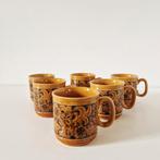 set van 6 vintage mokken koffiemok retro mokken  churchill, Ophalen of Verzenden, Huis en Inrichting