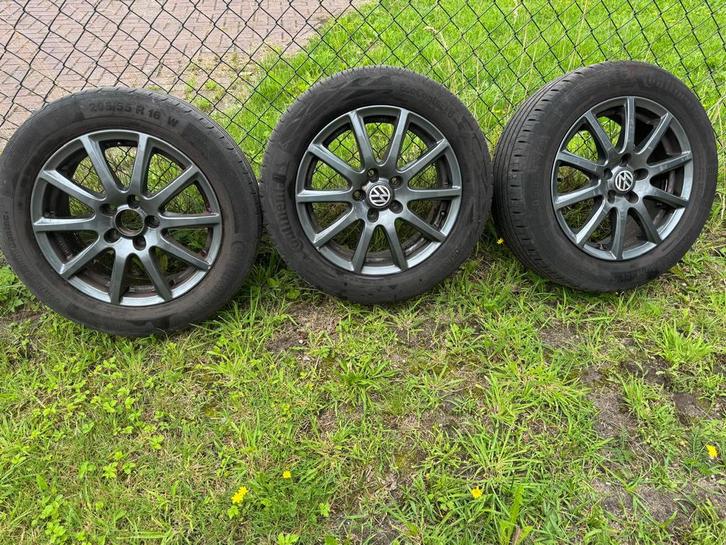 Volkswagen 5×112  velgen 16 inch, Auto-onderdelen, Banden en Velgen, Banden en Velgen, Zomerbanden, 16 inch, 205 mm, Personenwagen