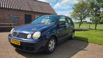 Volkswagen Polo 1.4 2003 | Airco | Trekhaak, Auto's, Volkswagen, Voorwielaandrijving, 74 pk, 4 cilinders, Blauw