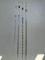 Meetpipettenset(4x) gegradueerd(laboratorium), Ophalen of Verzenden, Nieuw, Overige typen