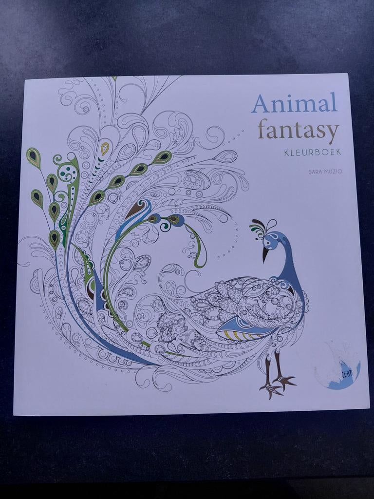 Animal Fantasy Kleurboek - Sara Muzio, Sara Muzio, Nieuw, Ophalen of Verzenden, Tekenen en Schilderen